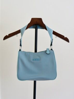 GUESS Light Blue Shoulder Bag Y2K purse